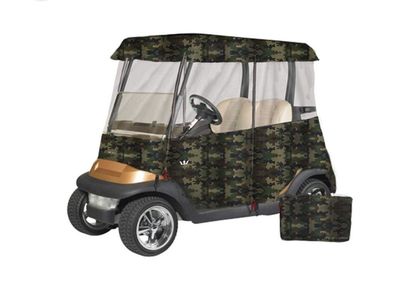Eevelle Greenline 2-Passenger Camo Golf Cart Enclosure – New, Never Used