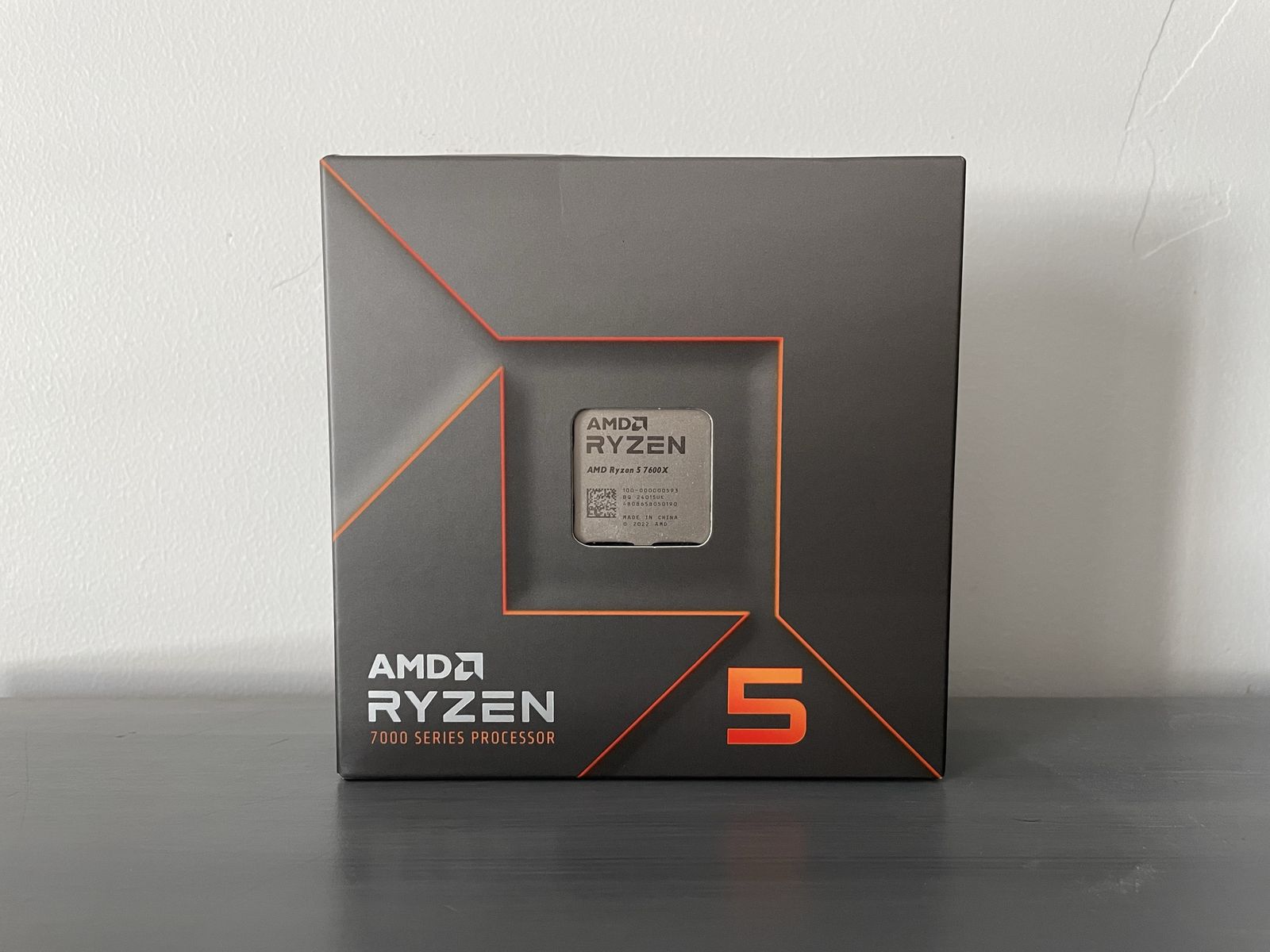 New sealed AMD Ryzen 7600X 6-core AM5 gaming CPU processor Desktop PC 5.3 GHz Radeon GPU graphics