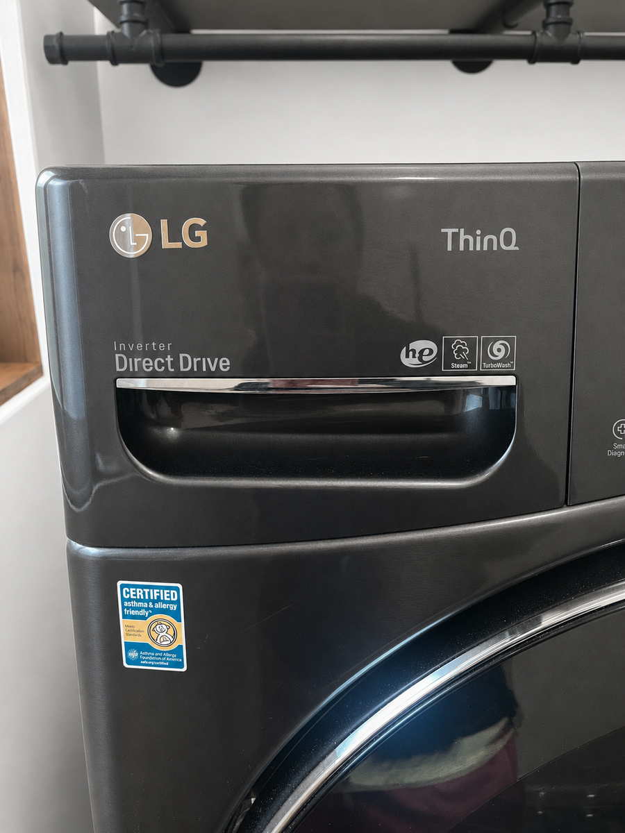 LG’s Direct Drive 2-in-1 ThinQ washer-dryer