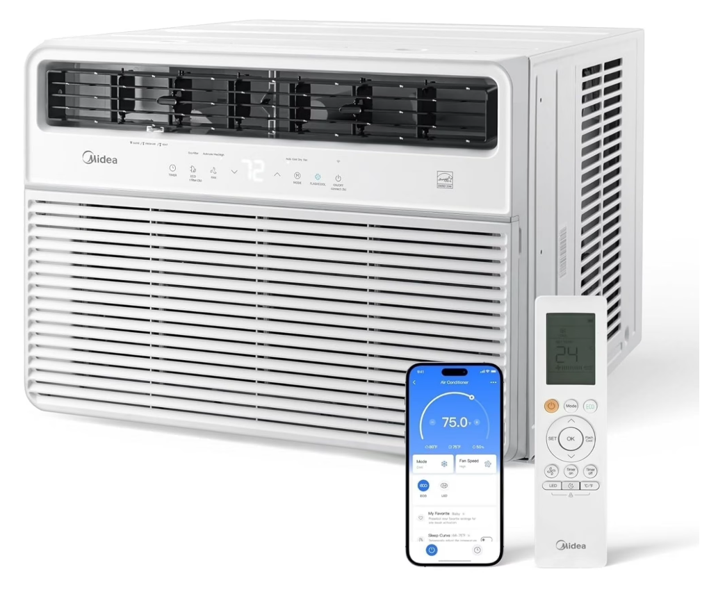 Midea Inverter Window AC Unit 24,000 BTU 240V
