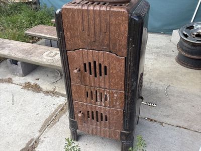 Antique wood stove