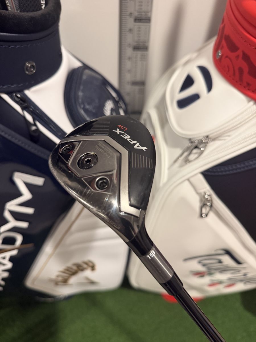 Left Hand 2025 Callaway Apex UW 19* Utility Wood Tensei Blue 75 Stiff