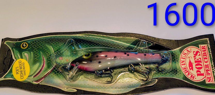 Poe's 4" Shallow Depth Crankbait 0-3 ft