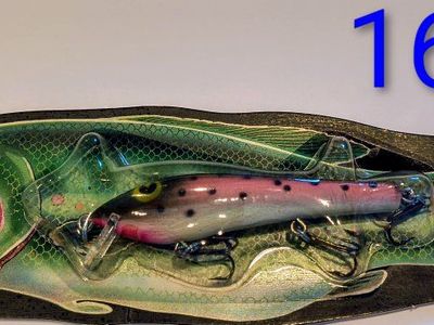 Poe's 4" Shallow Depth Crankbait 0-3 ft