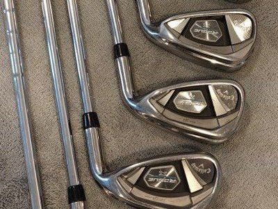 Callaway Rogue X Irons Set 5-PW, A Wedge - True Temper XP 95 S300 Steel Shafts