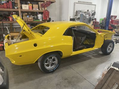 Damaged Quarter panels 1973 Challenger