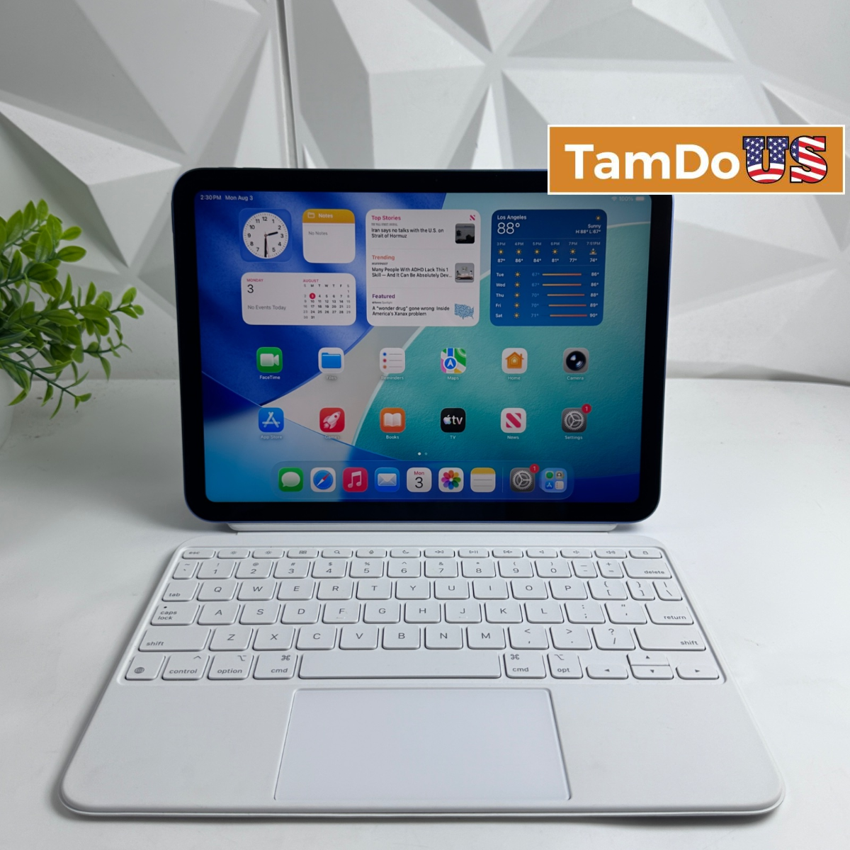 iPad (A16) 11th Gen | Wi-Fi Only | 128GB | Blue with Magic Keyboard Folio