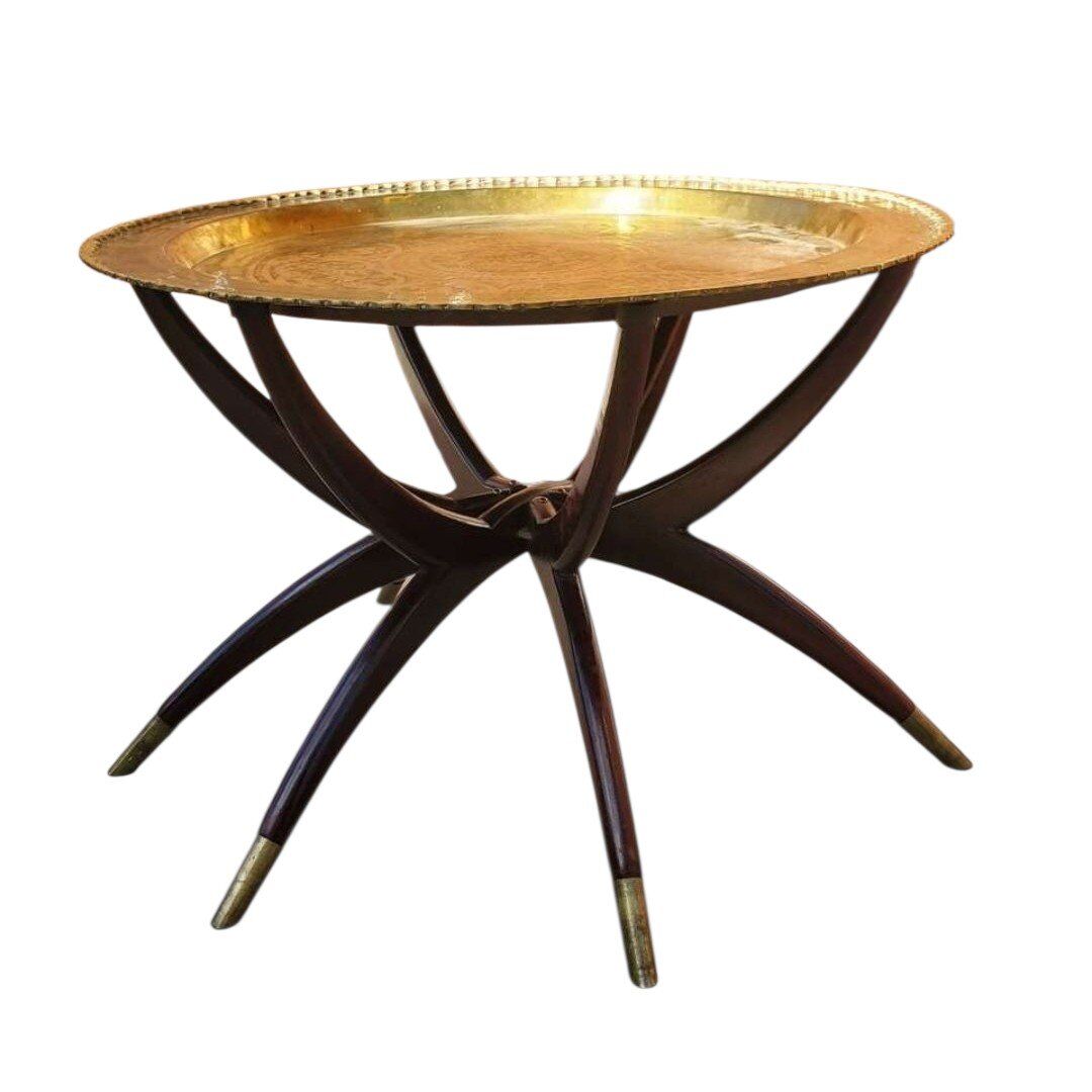Brass Spider Table Hong Kong