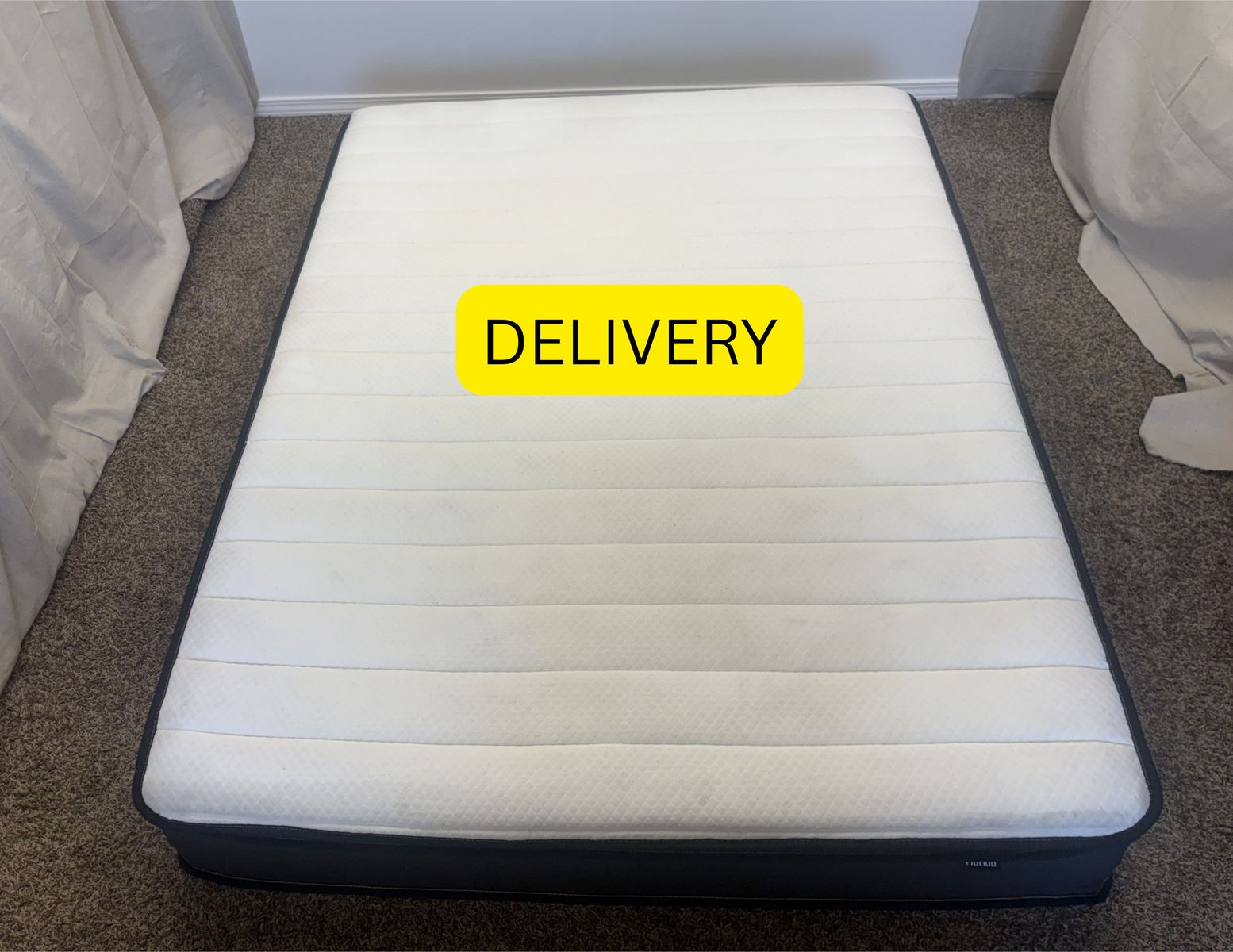 DELIVERY - 10 inch CLEAN Queen Mattress - GREAT CONDITION