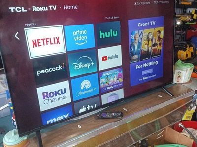43in smart TV with remote