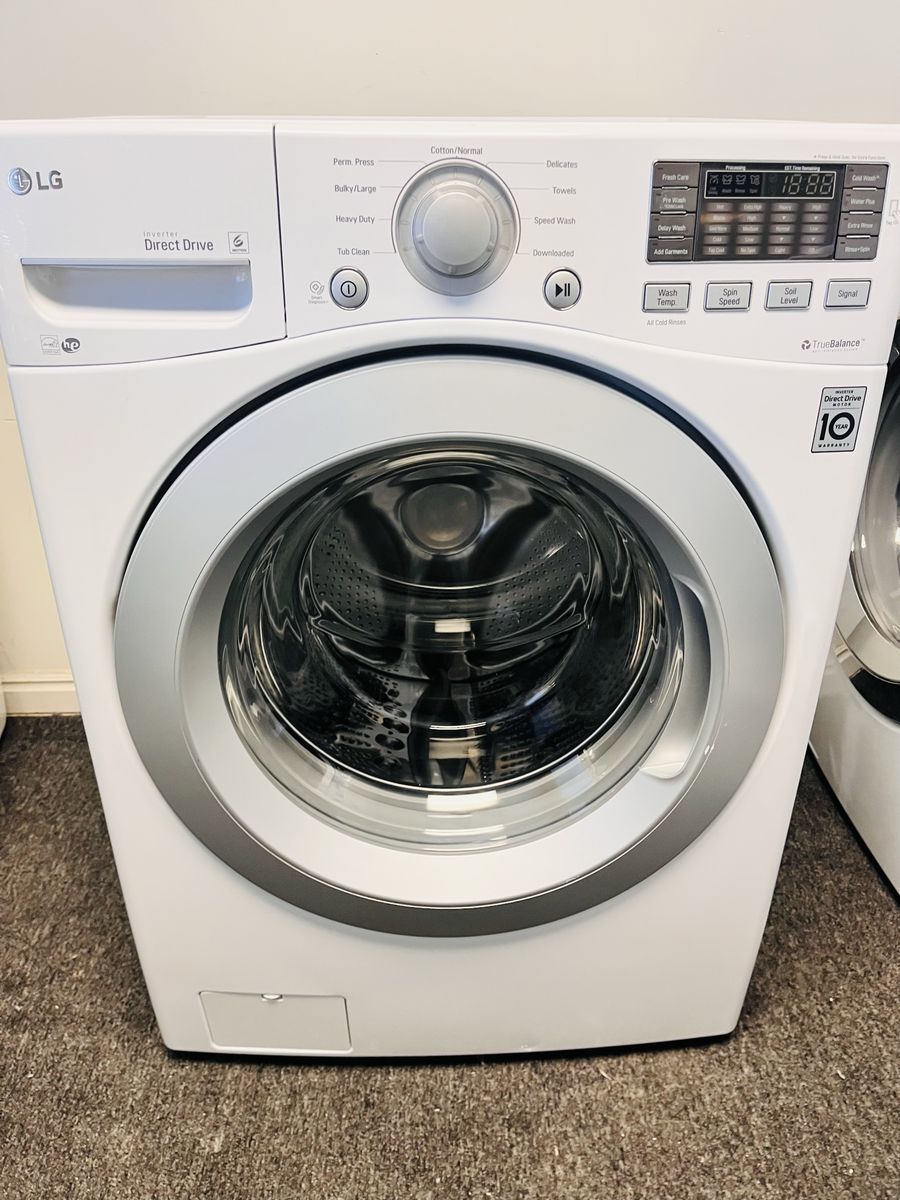 LG 4.5 cu ft capacity washing machine