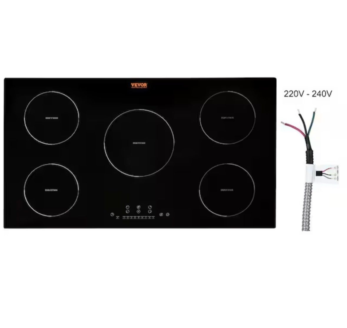 Vevor LI5-01 Electric Cooktop 5 Burner 36in NEW!