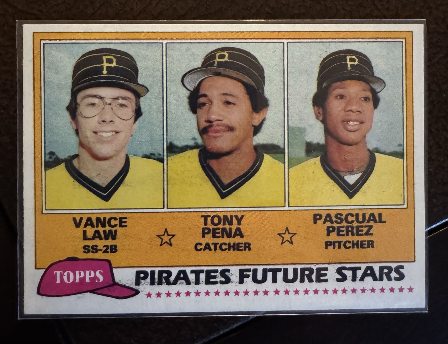 1981 Topps Tony Pena rookie baseball card