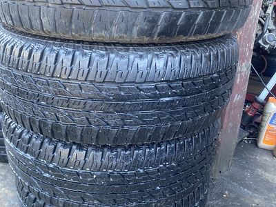 YOKOHAMA P265-70-16 GEOLANDAR A/T 9/32 TREAD LEFT