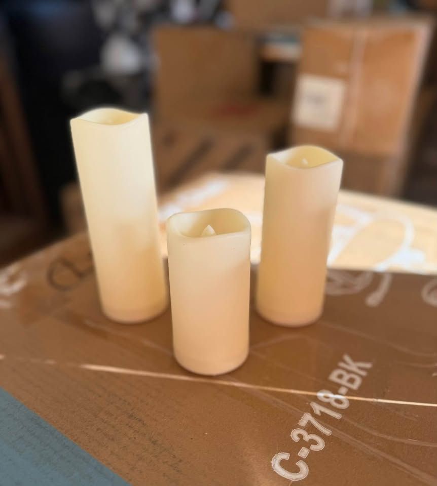 72-Pack LED Flameless Candles with Remote Control