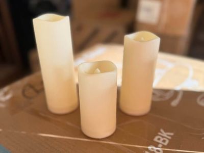 72-Pack LED Flameless Candles with Remote Control