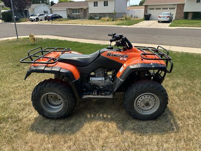 Honda Rancher ES FourTrax 350 ES ATV, Orange - Excellent Condition, Ready for Adventure!