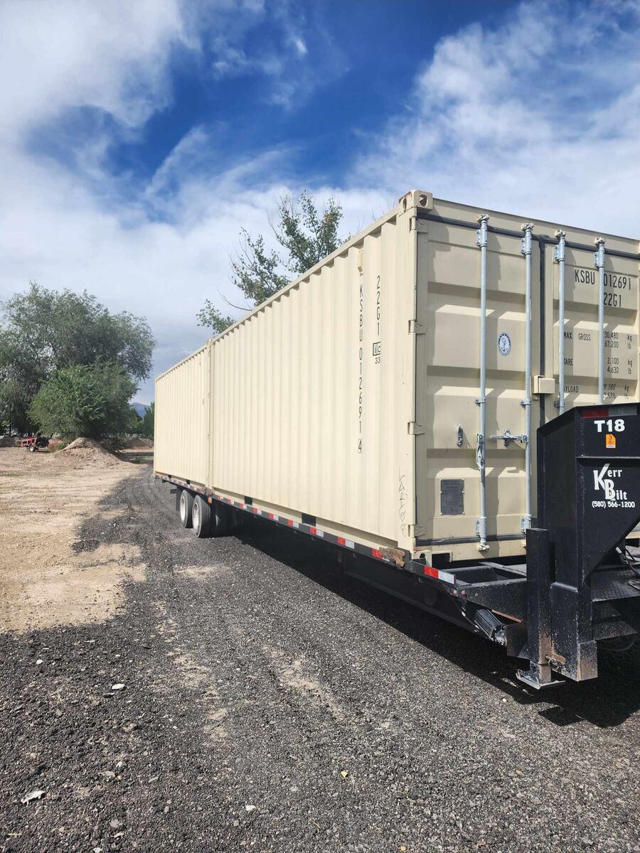 Shipping Container for Sale! Store your John Deere Tractor, Bobcat skid steer, Polaris snowmobiles. Can Am sxs. All your toys!