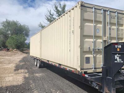 Shipping Container for Sale! Store your John Deere Tractor, Bobcat skid steer, Polaris snowmobiles. Can Am sxs. All your toys!