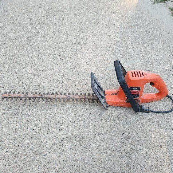 18 inch craftsman hedge trimmer