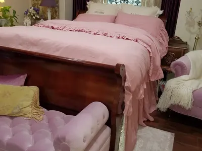 French LINEN Bed SET: CUSTOM European Made DUVET, SHEETS, PILLOWCASES, BED SKIRT