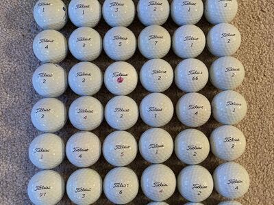 50 Titleist Pro V1 Golf Balls EXC $35
