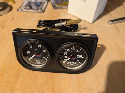 Summit Racing Mechanical Dual Gauge Kit