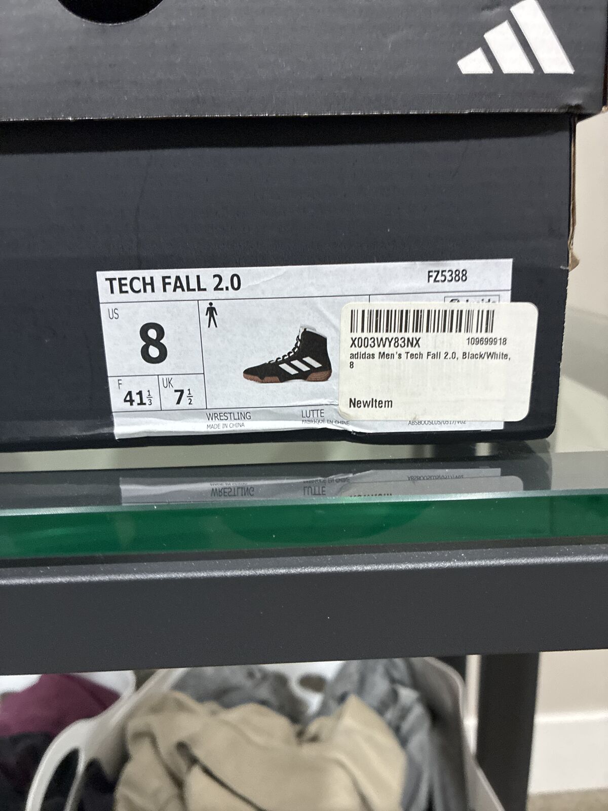 Adidas Wrestling Shoes – Size 8 – Brand New w/ Box