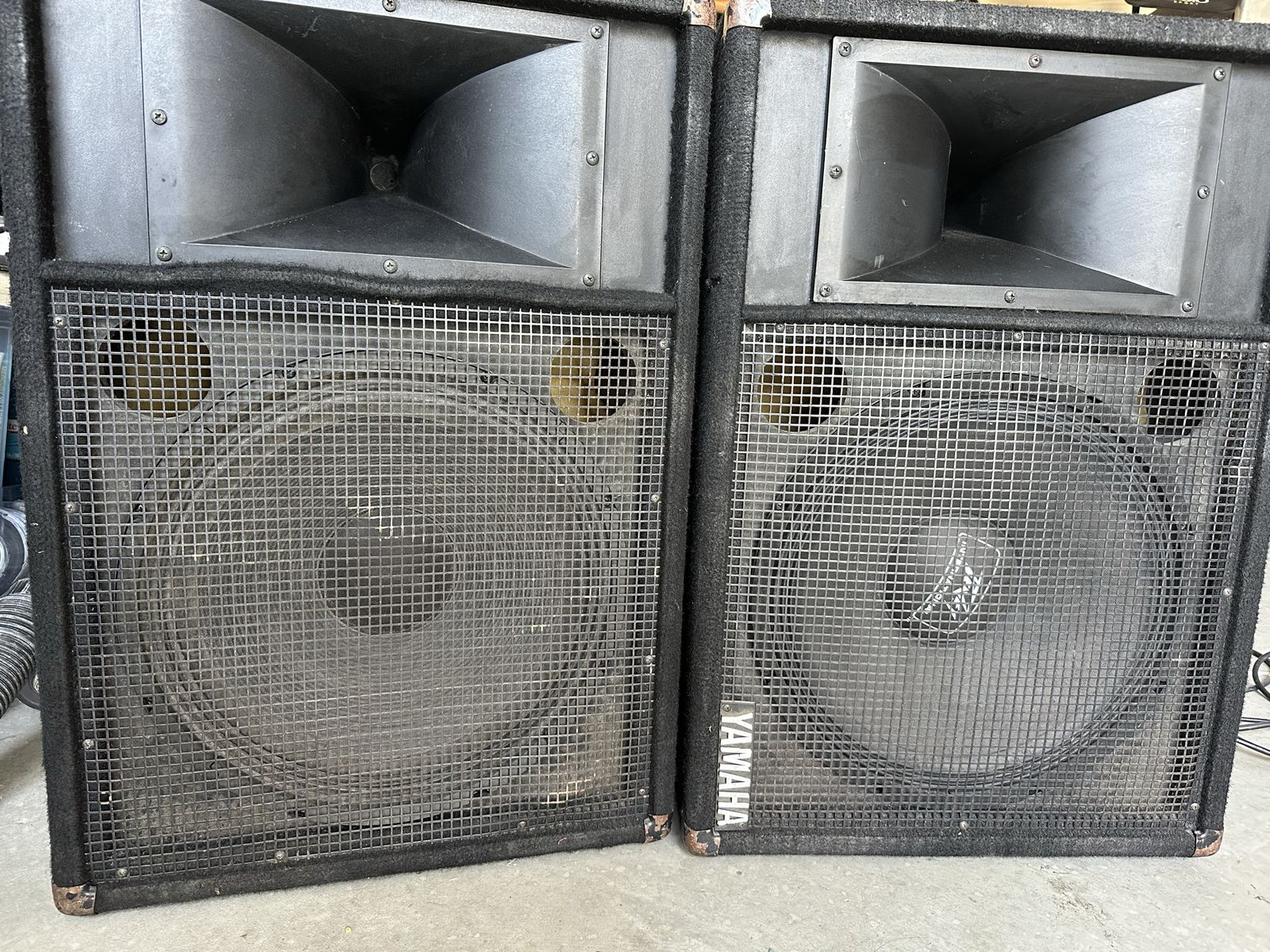 Yamaha passive monitor
