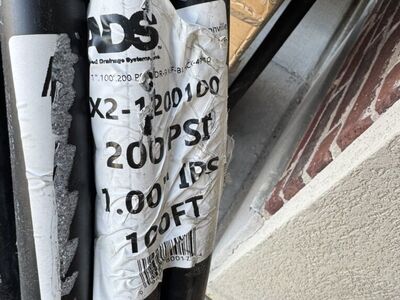 ADS Polyflex Pipe 100' X 1in 200 PSI