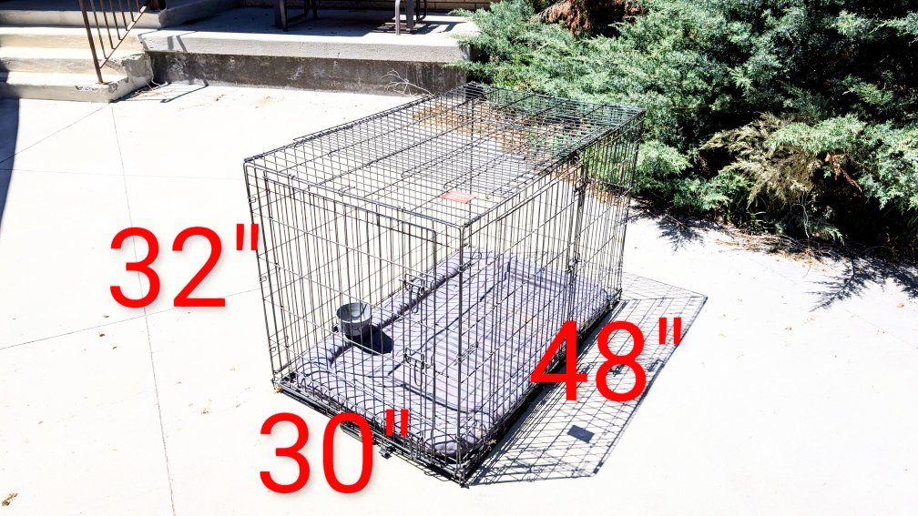 Free Large Dog Crate
