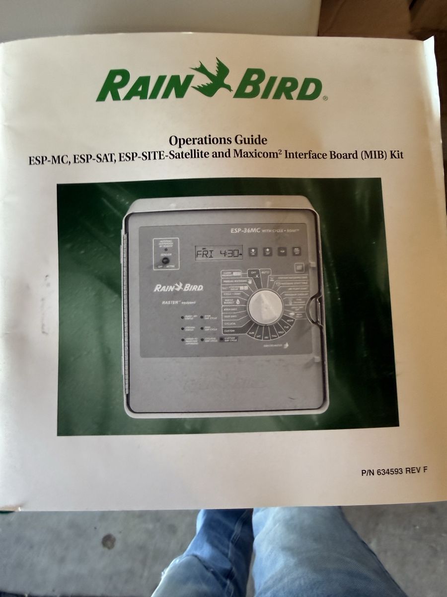 Rain Bird Sprinkler Timer