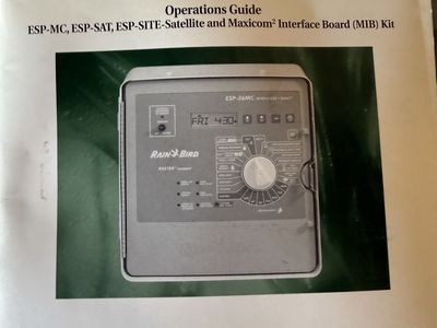 Rain Bird Sprinkler Timer