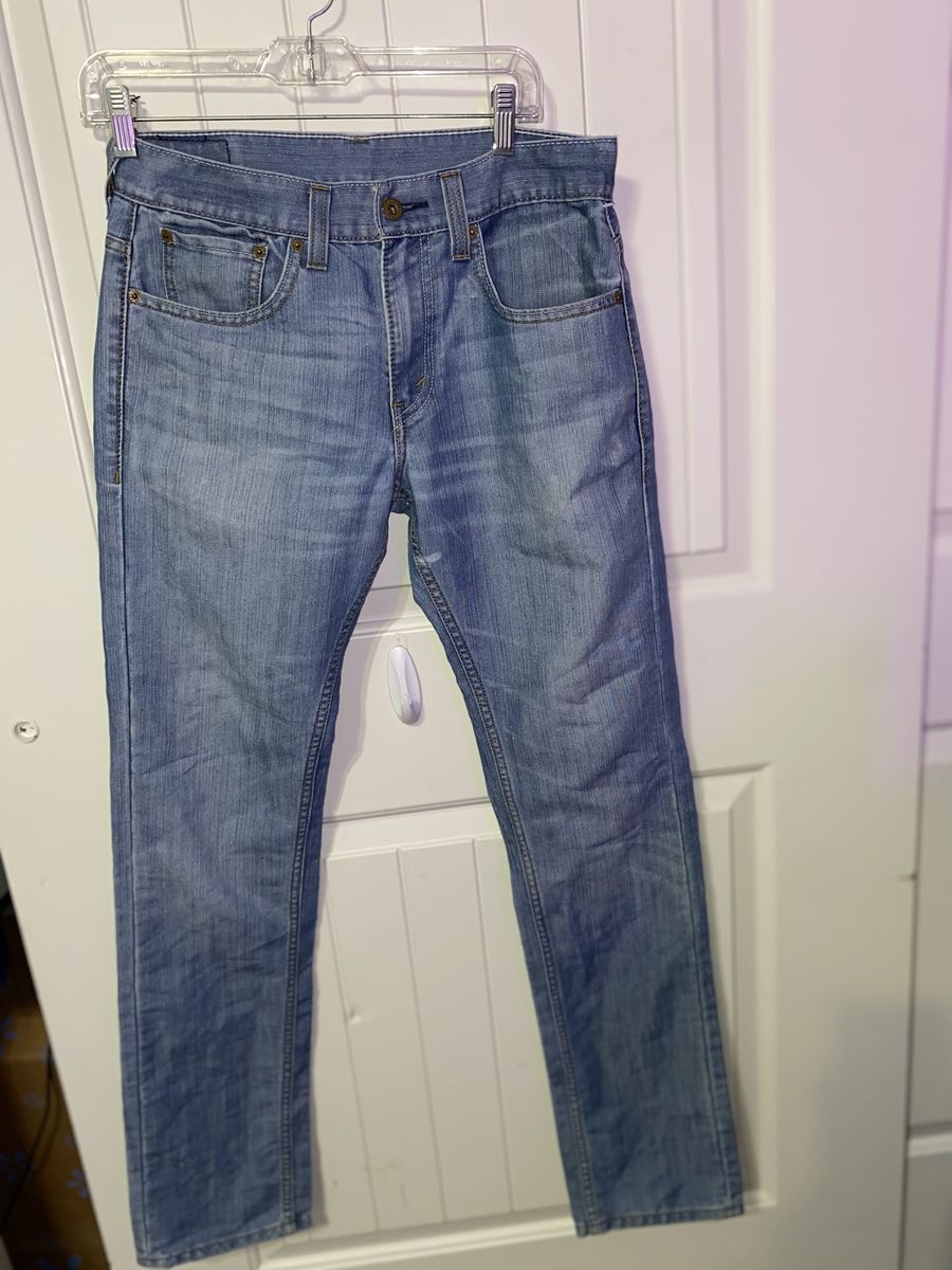 Levi's 511 Slim Fit Jeans Light Wash Blue Men's Size 31x32