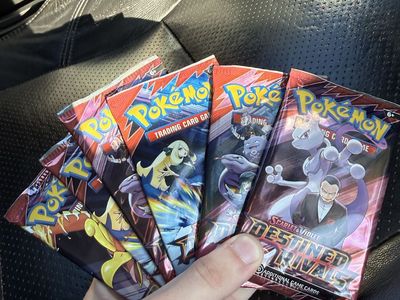 Pokémon Destined Rivals Booster Bundle (6 packs)