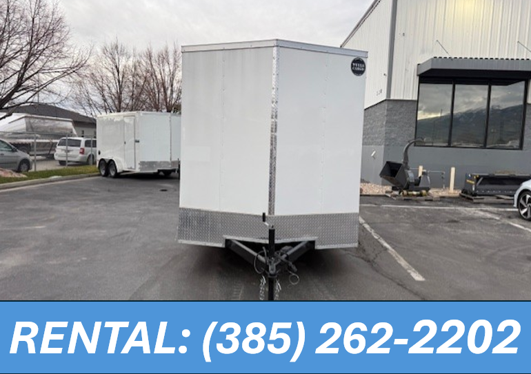 7 X 12 Enclosed Trailer Rental For $55