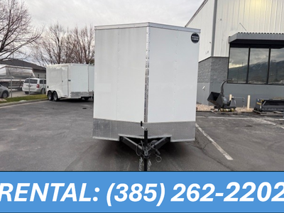 7 X 12 Enclosed Trailer Rental For $55