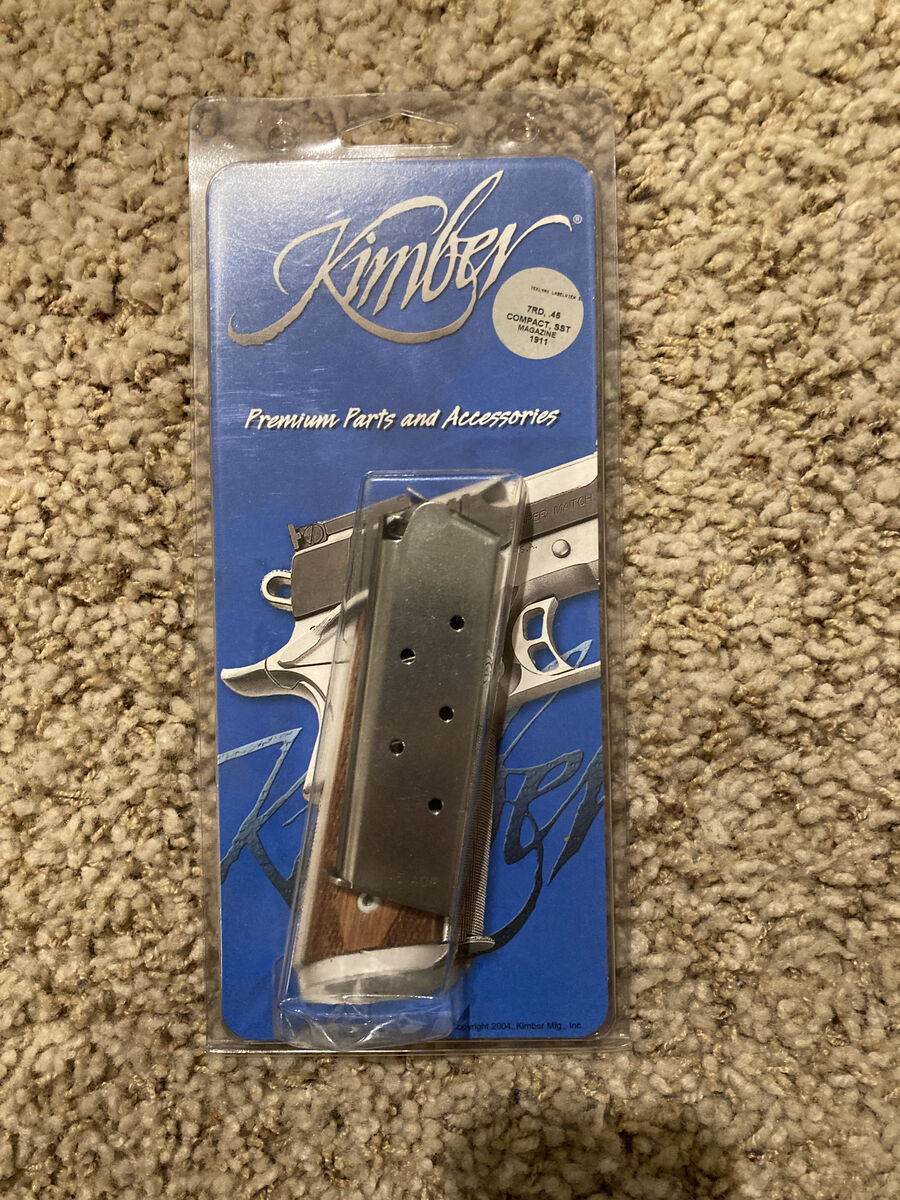 .45 ACP 7 Round Stainless Steel Compact 1911 Magazine