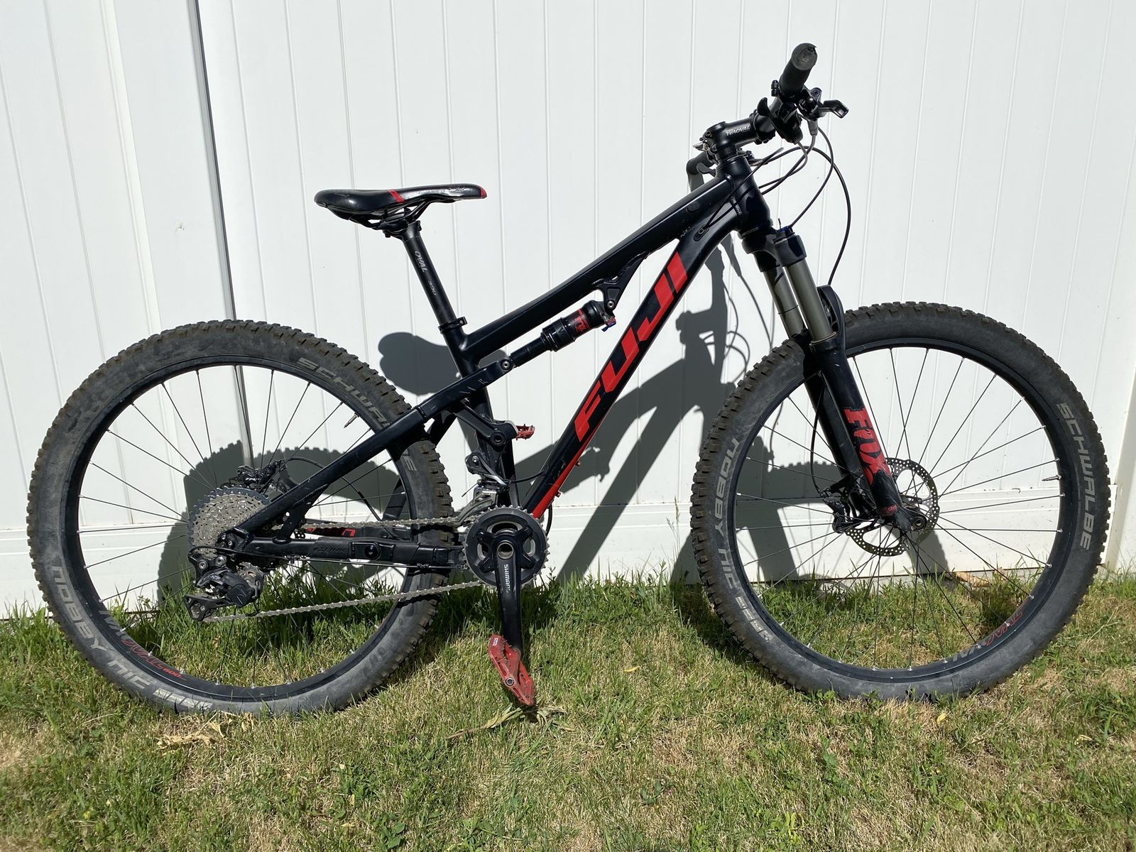 2017 Fuji Rakan 3.5 Small 15” FOX Full Suspension 27.5+ MTB SLX Oval Clean