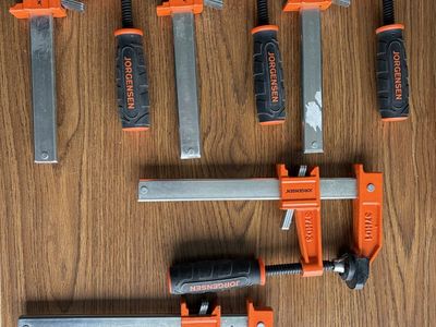 Jorgensen 6” Heavy Duty F Clamps (5 total)