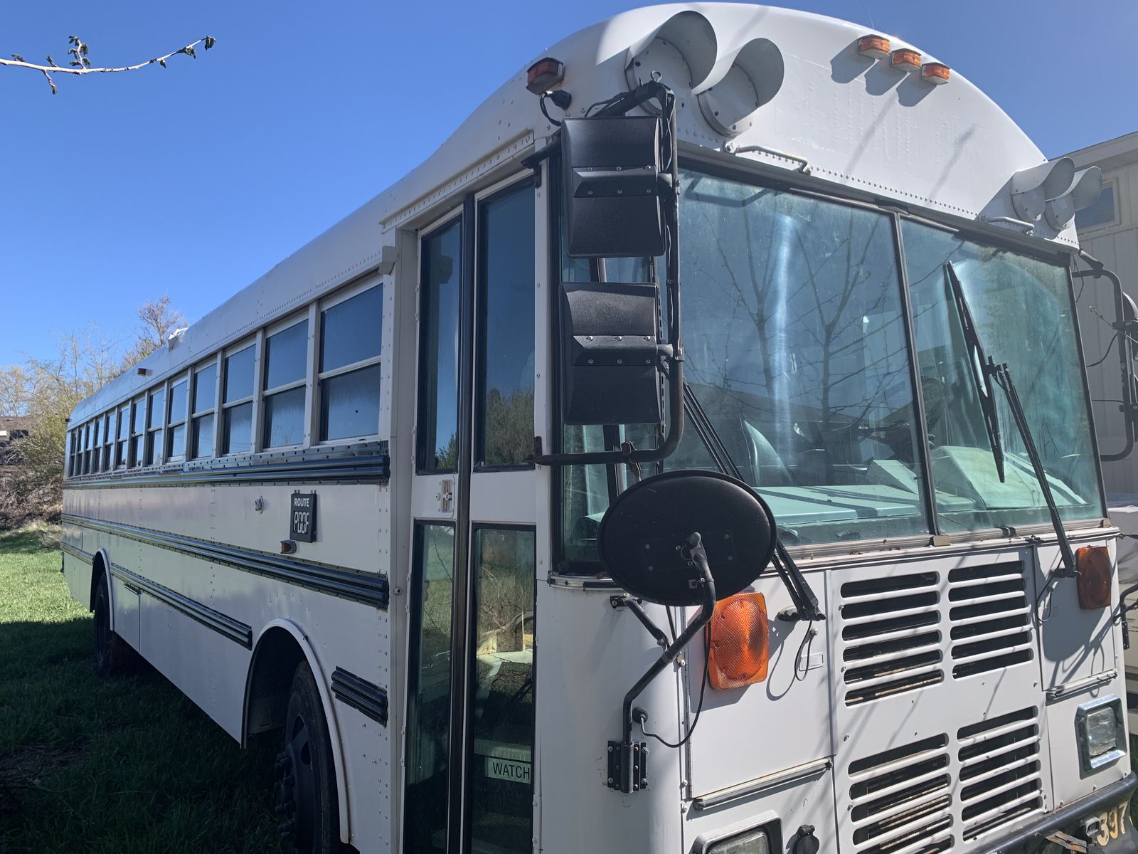 2001 Thomas 38' Skoolie RV sell or trade for dump trailer