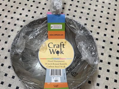 14 In Craft Wok Round bottom