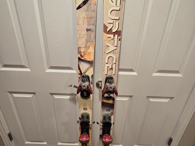 SURFACE Double Time 170 Twin Tip Skis With S914 Bindings