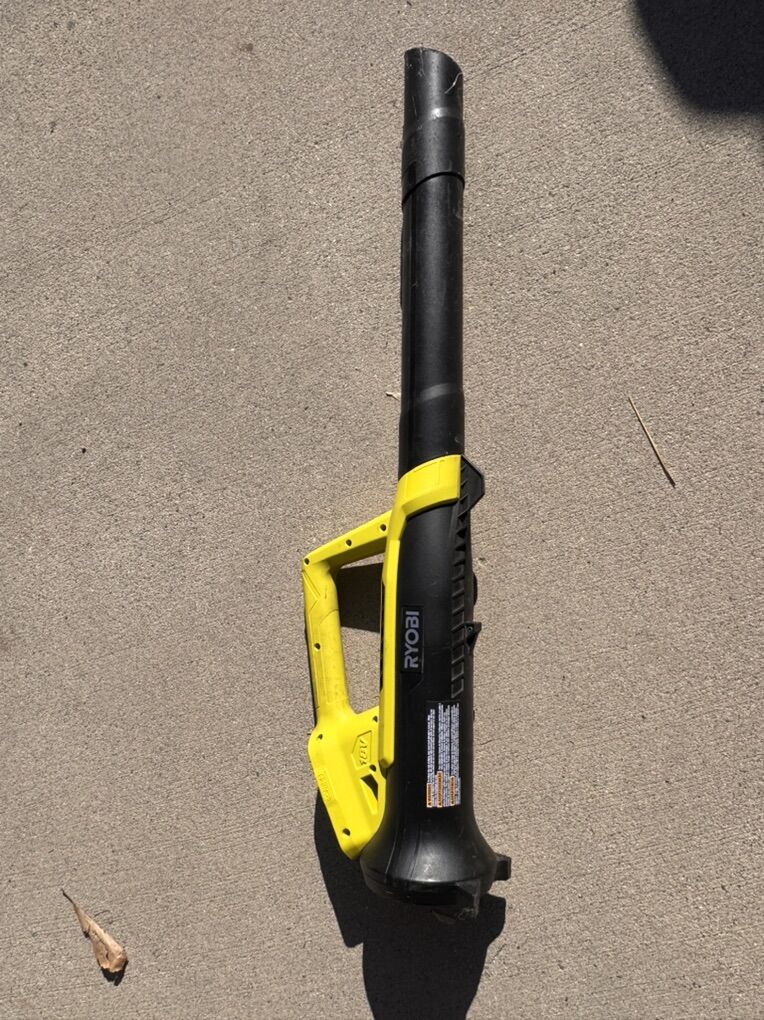 Ryobi Cordless Leaf Blower With Battery