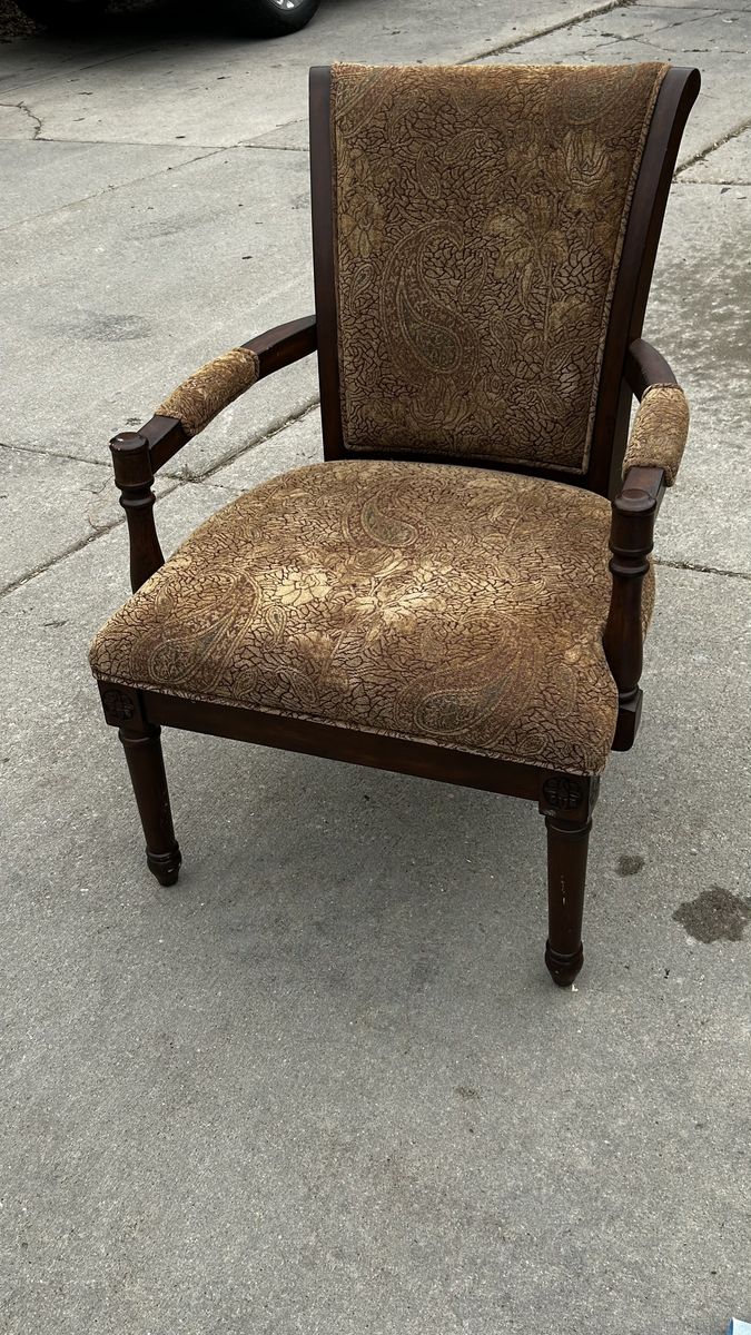 Classic Unpholstered Armchair