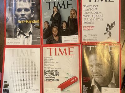 6 Time magazines from 2017