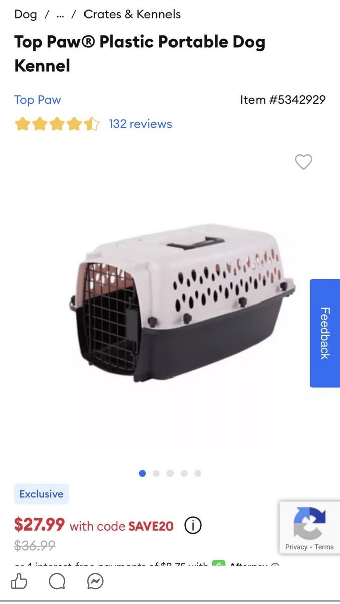 Extra Small Pink Pearl Crate