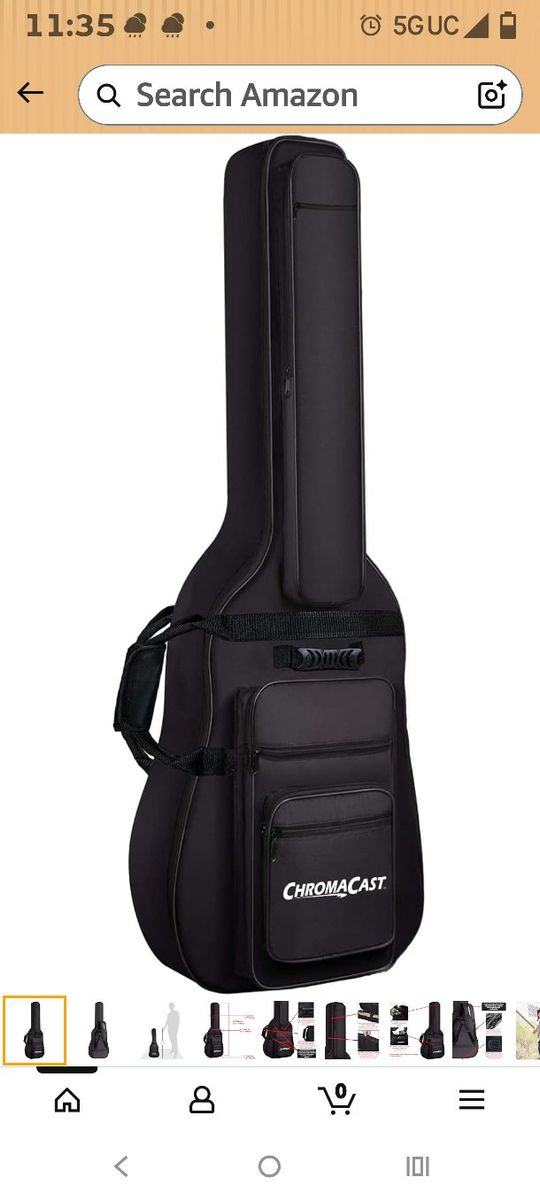 Chromecast acoustic guitar case