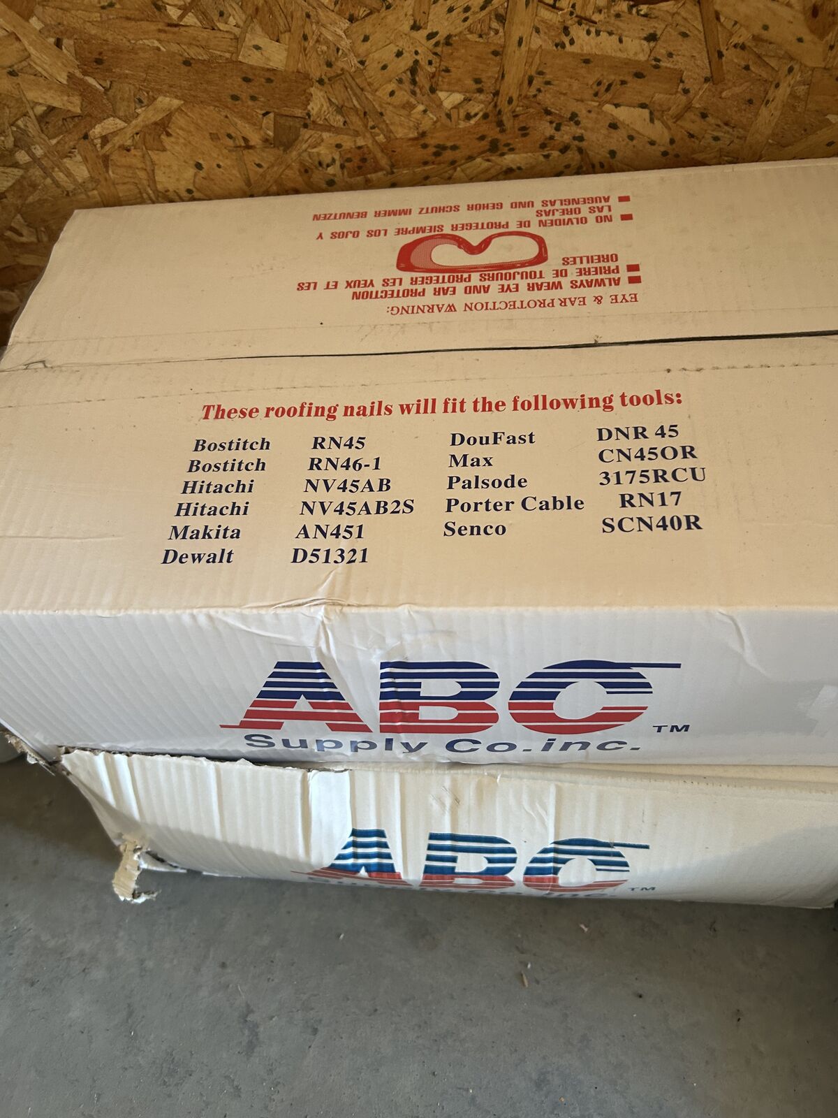 Roofing Nails and Ridge vent