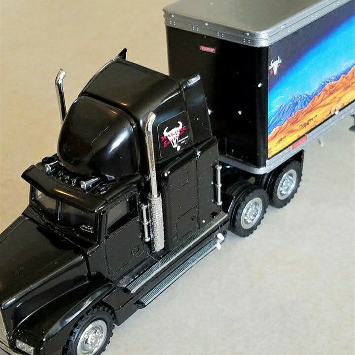 Karl Malone die cast Semi Truck toy.